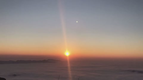 Dawn over the plateau