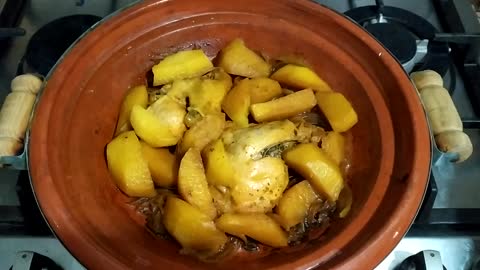 The moroccan tajine foods