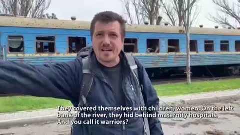 Mariupol resident: "Azov hides behind women and children"