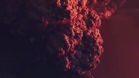 The volcano woke, volcano, volcano eruption, volcanic eruption, natural disaster, space, #shorts