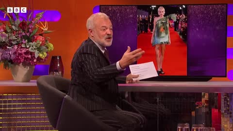 Emma Corrin Has No Idea What They Wore _ The Graham Norton Show - BBC