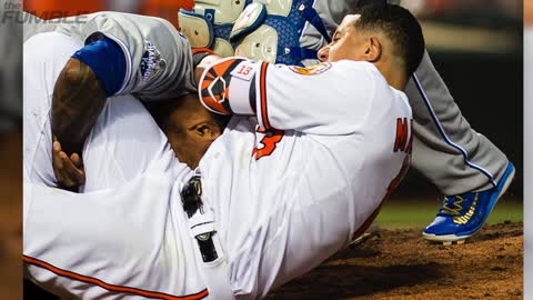 Manny Machado & Yordano Ventura Fight, Leads to Bench Clearing Brawl