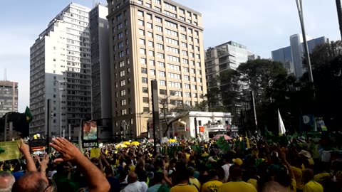 07 de setembro de 2021 na Avenida Paulista Cidade de São Paulo
