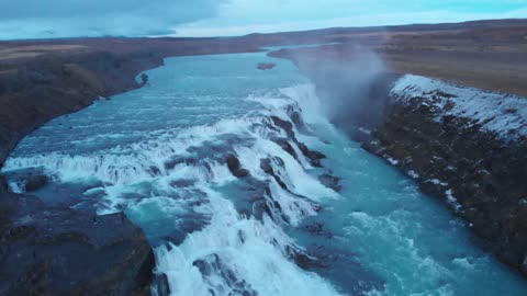 Gullfoss Falls Iceland