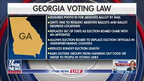 Georgia Gov. Kemp defends new voting law