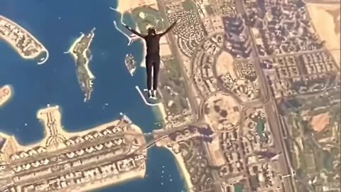 So stunning view and amazing sky diving....in dubai