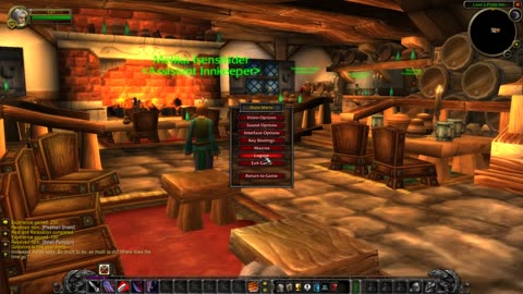World of Warcraft Human Start area - Carl the Warrior