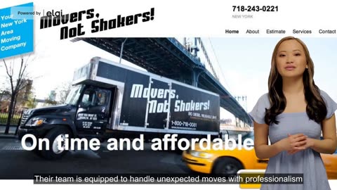 Does Movers Not Shakers Offer Last Minute Moves Services in NYC