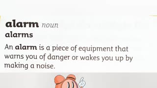 'Alarm' | Alarmingly Funny Word of the Day from "Collins First School Dictionary"