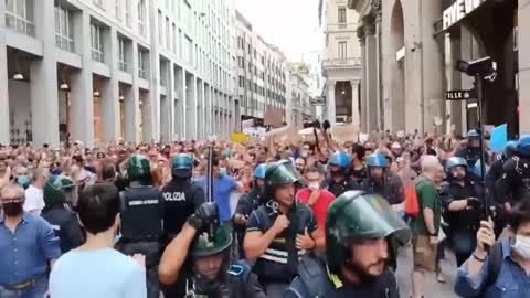 Prosvjedi Italija (8.2021)