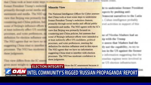 Intel community's rigged 'Russian propaganda' report