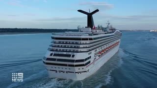 Cruise passenger survives after floating at sea for 15 hours | 9 News Australia
