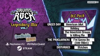 Drums Rock - Official Legendary Mix Vol. 2 ft Green Day Trailer
