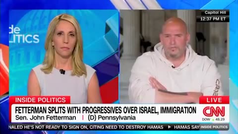 BREAKING: Sen. John Fetterman Reveals He Is No Longer “Progressive” Live On CNN