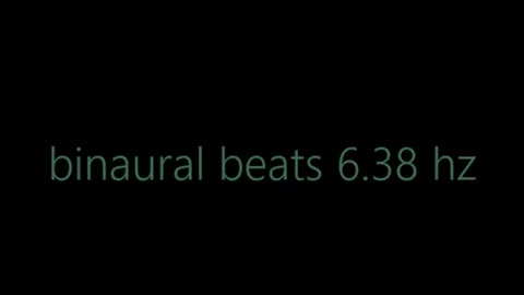 binaural beats 6 38 hz