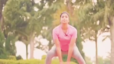 Thighs & Belly Fat Lose.Easy.Exercise,Esha Mehra #006