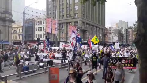 Australia Rising Up -Vaccine Mandate Protests