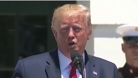 President Trump "If you don't like it here then LEAVE"