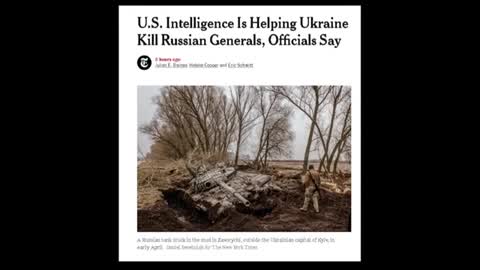 U.S. official: U.S. provided Ukraine with information to help it kill Russian general