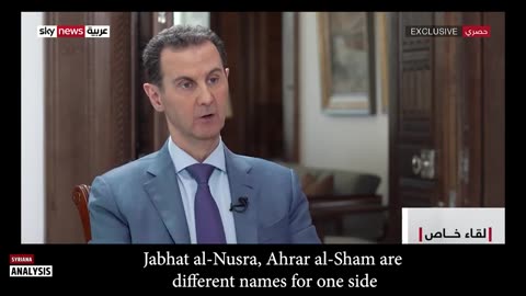 President Bashar al-Assad. Full interview.