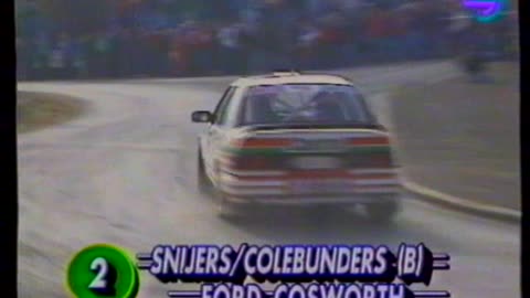 Rallye Boucles de Spa 1991 - d2