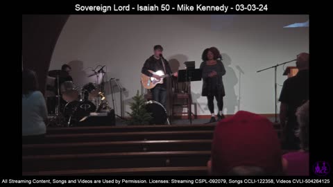 Sovereign Lord - Isaiah 50 - Mike Kennedy - 03-03-24