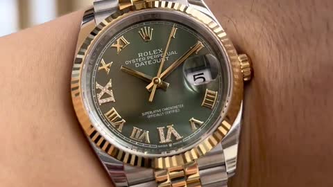 Rolex Green Watch