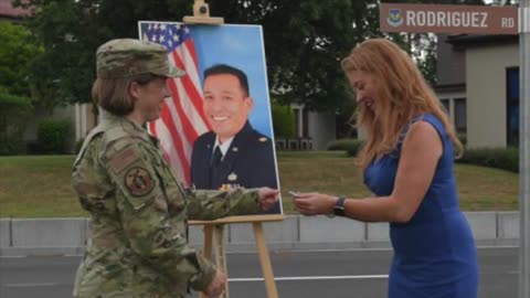 Airman killed in 2008 attack while on secret mission in Pakistan is honored at Ramstein AFB