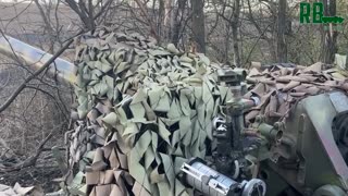 🇷🇺 Russia Ukraine War | D-30 Artillery Crew in Action on Krasnolimansk Direction | RCF