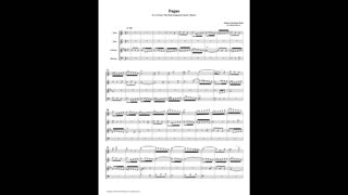 J.S. Bach - Well-Tempered Clavier: Part 2 - Fugue 11 (Woodwind Quartet)