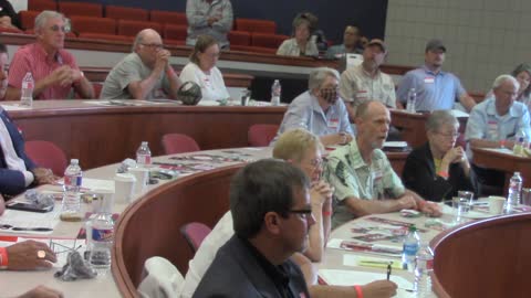 Arkansas GOP 1st District Debate on Resolution to ban vaccine Mandates others wanting to speak