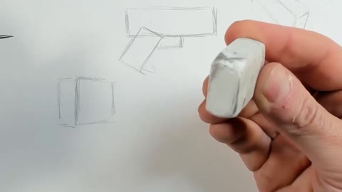 The Three-dimensional Effect Of Drawing An Eraser