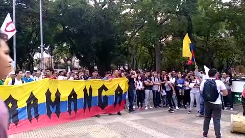 Marcha por la educación en Bucaramanga