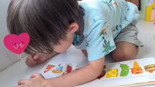 Ian | The very hungry caterpillar | 3y9m