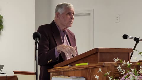 Sunday Morning Sermon 4/21/2024 Senior Pastor Jim Pierce