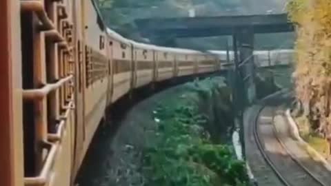 Travel by large train