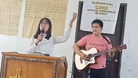Psalm Sunday @ Christ the Strong Foundation church Naic, Cavite, Philippines.