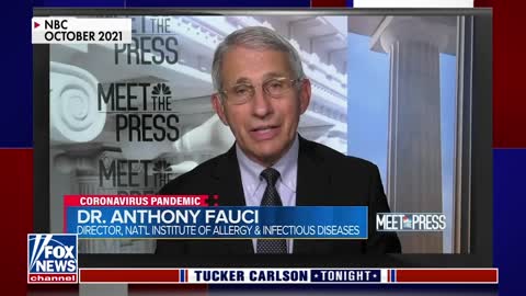 TUCKER CARLSON: The Fauci Announcement