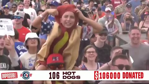 Competitive eater Joey “Jaws” Chestnut takes his hot dog-downing talents to Ft. Bliss, Texas