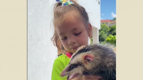 Girl adopts opossum as a pet and family can't convince her otherwise