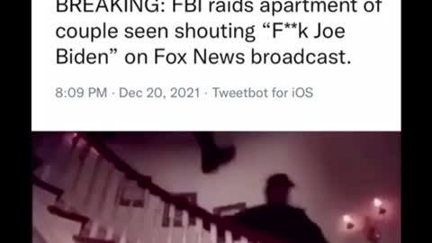 F.B.I. Raids home of a couple, who said FJB over a Fox News broadcast