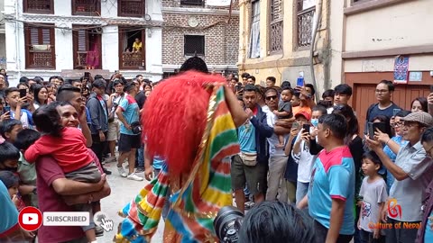 Lakhe Dance, Yenya (Indra Jatra), Hanuman Dhoka, 2080, Day 4