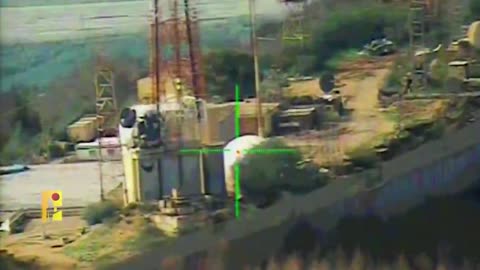 Hezbollah´s attack on Israeli base with a new type of ATGM camera-guided weapon