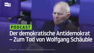 Der demokratische Antidemokrat – Zum Tod von Wolfgang Schäuble