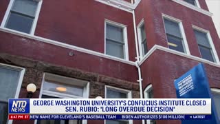 George Washington University's Confucius Institute Closes