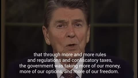 We Are Free, But As Government Expands; Liberty Contracts. | Ronald Reagan