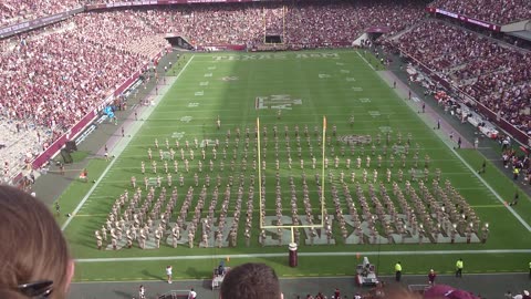 2023 09/16 Texas A&M Band Halftime vs Louisiana - Monroe