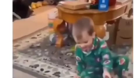 Funny Baby Videos playing # Short