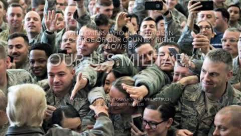 Military turn their backs on Joe Biden’s DC Motorcade