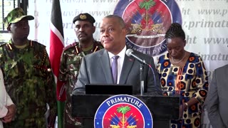 PM vows to retake Haiti as Kenyan police arrive